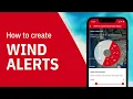 Create a Wind Alert - Windfinder App