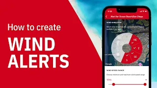 Create a Wind Alert - Windfinder App