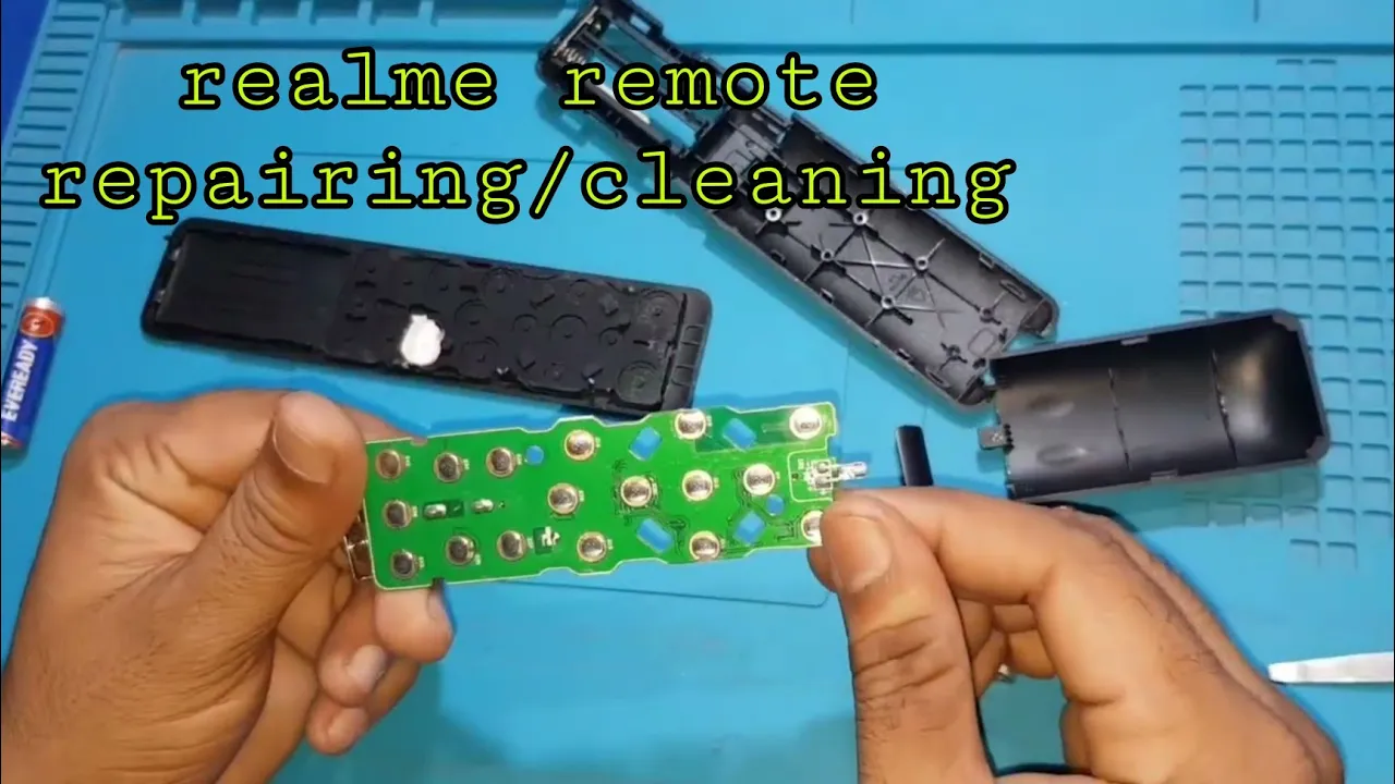 realme Remote Repair | remote working after cleaning | Smart TV remote repair just in 2 minutes |