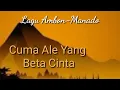 Download Lagu Cuma Ale Yang Beta Cinta