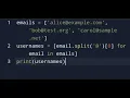 Extract the usernames from each mail explanation in Telugu