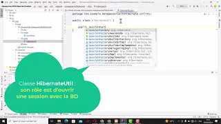 JAVAFX GUI TUTORIAL 13 Create HibernateUtil java Class - MYSQL database