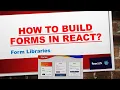 ReactJs Tutorial 11 - Forms How to Build Forms in ReactJs ReactJs Tutorial 2021