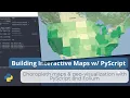 PyScript Tutorial Building an interactive map w Folium PyScript