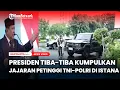 Lagu Presiden Prabowo Tiba-tiba Kumpulkan Jajaran Petinggi TNI-Polri di Istana