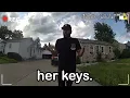 Ex-Boyfriend Steals Her Keys Chases Her With Her Own Car