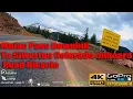 Molas Pass Downhill to Silverton Colorado on Road Bicycle 4K Hypersmooth Commentary at End