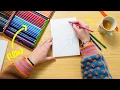 STUDIO VLOG | testing woomer colored pencils + mini originals launch
