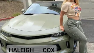 FITNESS MODEL HALEIGH COX workout motivation