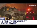 California storm Flooding mudslides damage across Los Angeles