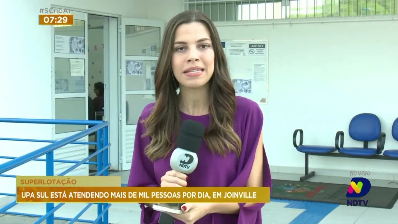 Joinville adota medidas emergenciais para diminuir a superlotação nos postos de saúde