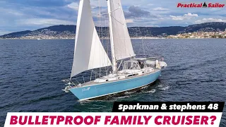 Sparkman & Stephens 48 Bluewater Cruiser Tour | Centre Cockpit Offshore Sailing Yacht Review