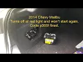 2013-2015 Chevy Malibu code p305f