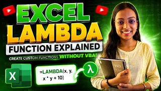 Excel LAMBDA Function Explained Create Custom Functions Without VBA