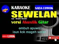 Download Lagu SEWELAN Karaoke versi Akustik Gitar NADA COWOK