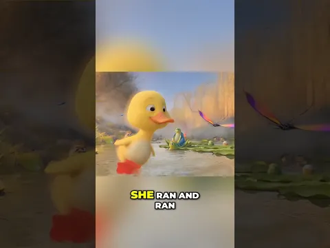 Lost Duckling's Journey Home: A Sweet Tale #shorts