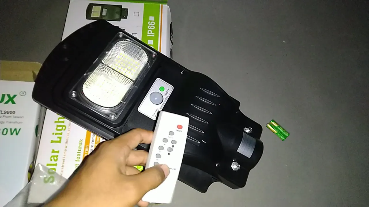 REVIEW JUJUR Lampu Taman Tancap Taff LED 80 WATT - Eps 4