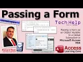 Passing a Form as an Object Variable to a Global Subroutine in Microsoft Access VBA