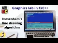 Bresenham s line drawing algorithm by C graphics Implementation and code C graphics lab