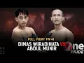 Adu Striking! Dimas Wiradinata VS Abdul Munir | Full Fight One Pride MMA FN 41