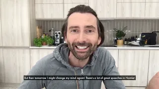 David Tennant on his Favourite Hamlet Soliloquy and Why - Now I am Alone 2020