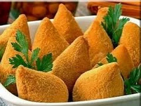 COXINHA DE FRANGO SEM MASSA FÁCIL E RÁPIDO DE FAZER!