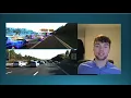 Depth perception using perspective projection