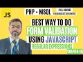 Uncover the Secret to JavaScript Form Validation JavaScript Form Validation tutorial Chapter-18