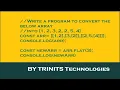 Program 17 Array flat method JavaScript Interview Questions Nested arrays
