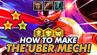 UBER MECH PLAYER TEACHES ME THE WAYS! ME MECH! | TFT | Teamfight Tactics Galaxies