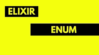 Elixir Enum module