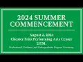 UND Summer Commencement Ceremony 2024