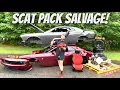 I Bought Two TOTALED Dodge Challenger 392 Scat Packs At SALVAGE AUCTION