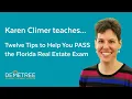 Florida Real Estate Exam - Twelve Simple Tips To Help You Pass The FIRST Time 2024