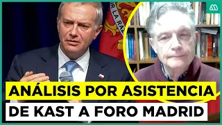 Análisis por confirmación de asistencia del presidente Kast al Foro Madrid: se reunirá con Milei