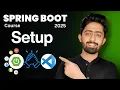 How to Run Spring Boot Application in Visual Studio Java Full Stack Course