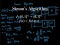 Simon s Algorithm QC-11