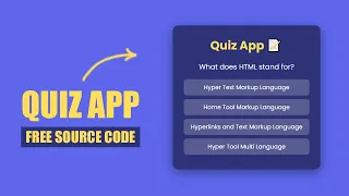 Build an Auto-Progress Quiz App with HTML CSS and JavaScript Easy Web Development Tutorial