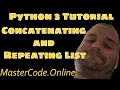 Concatenating and Repeating List