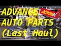 Advance Auto Parts Last Haul