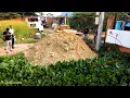 Download Lagu Wonderful New Project LANDFILL DELETE POND TRASH By Skill Driver D31P Dozer Pushing SOIL \u0026 Truckload
