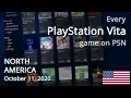 Every PLAYSTATION VITA game on the PlayStation Store NA