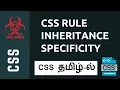 CSS the cascade specificity and inheritance Tamil Tutorial