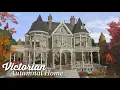 Bloxburg Victorian Autumnal Home Exterior Speedbuild Roblox Bloxburg