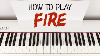 BTS (방탄소년단) - FIRE | Piano Tutorial by Lolav |