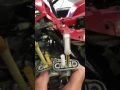 Suzuki Eiger fuel in airbox 2004 flooding
