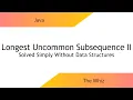 Longest Uncommon Subsequence II