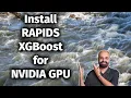 Install RAPIDS with XGBoost on an NVIDIA GPU