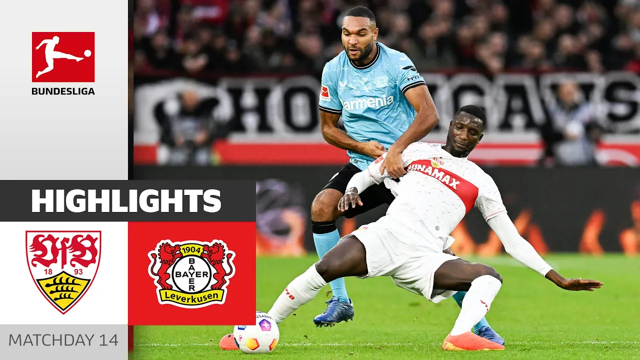 VfB Stuttgart - Bayer 04 Leverkusen 1-1 | Highlights ...