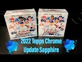 New Release 2022 Topps Chrome Update Sapphire Box